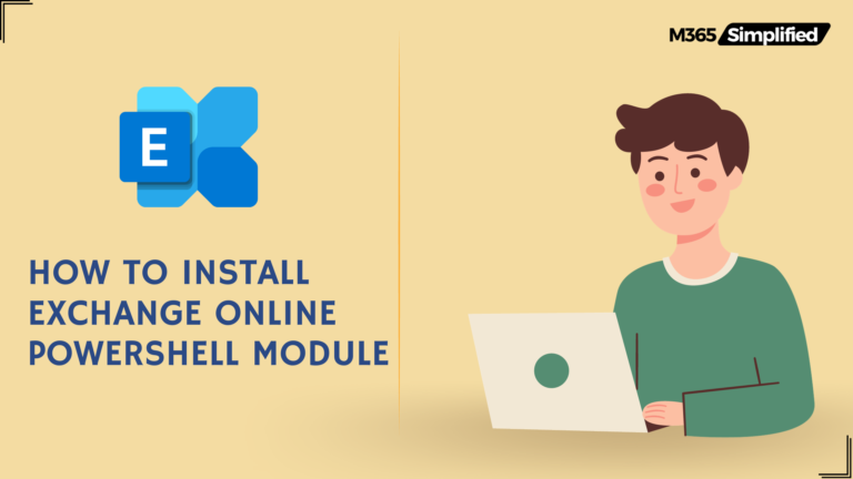 How to install Exchange online powershell module