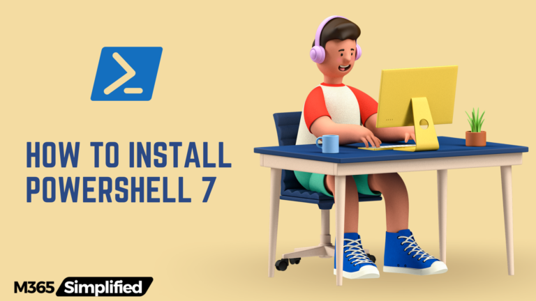 How to install PowerShell 7